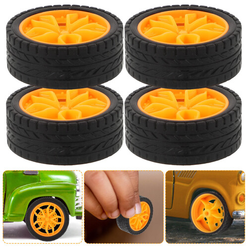 28 Delar För Barn Hjul Diy Montera Leksaksbilar 2