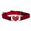 1 Styck Justerbar Katt Halsband Hjärtform 1