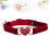 1 Styck Justerbar Katt Halsband Hjärtform 10