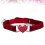 1 Styck Justerbar Katt Halsband Hjärtform 11