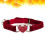 1 Styck Justerbar Katt Halsband Hjärtform 5