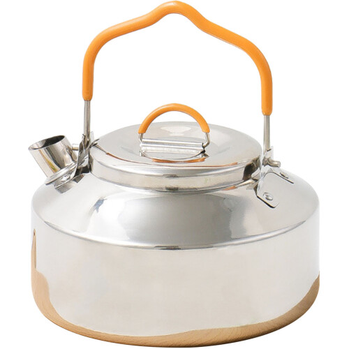 stainless steel water kettle silver jug for camping 1