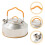 stainless steel water kettle silver jug for camping 4