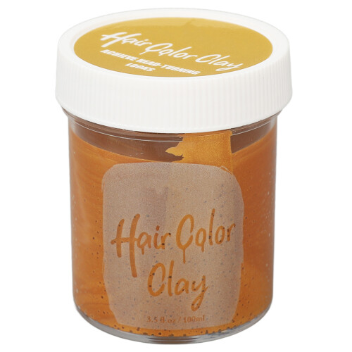 DIY Yellow Temporary Hair Color Wax 100ml