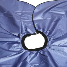 Barber Cape Round Neck Iron Hook