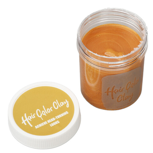 DIY Yellow Temporary Hair Color Wax 100ml 2