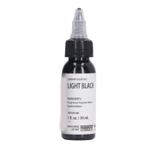 (LIGHT BLACK) 30ml Tattoo Ink Licht Zwart Hoge Saturatie