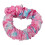 Hitzefreie Lockenwickler Rose Rot Haargummi 4
