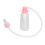 350ml Vaginaldusche-Set mit 12 Löchern 1