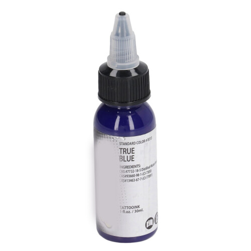 (True Blue) 30ml Tätowierfarbe Hochkonzentriert Hellorange 1