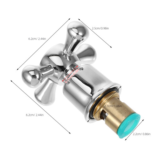 Faucet Handle 1/2 Inch Warm Knop Douche 1