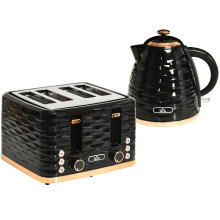 1.7 Litre Kettle and Toaster Set 3000W with Rapid Boil