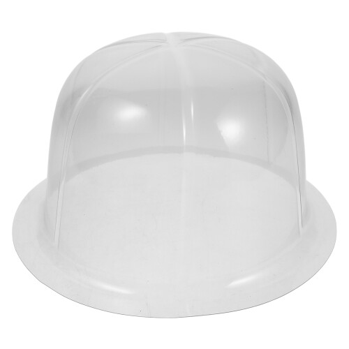10Pcs Transparent Hattformare För Solskyddshatt