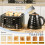 Homcom 1.7 Litre Kettle and Toaster Set 3000W with Rapid Boil 2