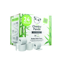 Cheeky Panda 3-Ply Toilet Tissue 200 sheets (Pack of 24)