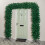 Samuel Alexander 8ft (2.35m) Samuel Alexander Double Door Plain Green Flat Top Christmas Tree Arch with 2000 Tips 1