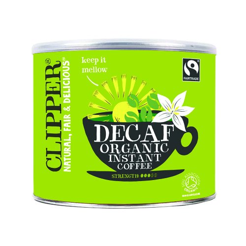 Clipper Clipper Fairtrade Organic Decaffeinated Coffee Tin 500g