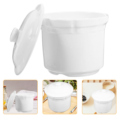 Ceramisk Stew Med Lock För , Dessert Hembruk 2