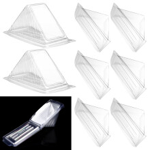 50Pcs Plast Triangellådor För