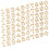 100Pcs 15Mm Träskivor För Scrapbooking Hantverk 4
