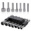 14 Delar 5-12 Mm Metriska Socketmuttrar 1/4 Hex Verktygssats 1
