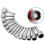 14 Delar 5-12 Mm Metriska Socketmuttrar 1/4 Hex Verktygssats 11