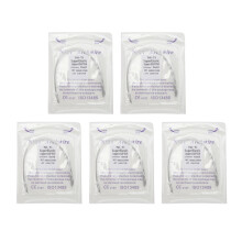 (Upper Teeth) 50pcs Nickel Titanium Square Wire 0.016x0.016 Inch Orthodontic