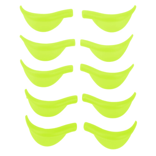 (Green) 5 Paar Silikon Wimpernlockenwickler Wimpernlift