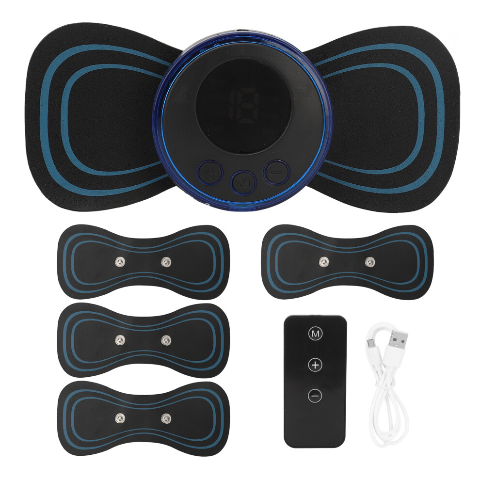 Breast Microcurrent Massager 8 Mode Portable Cervical Pad