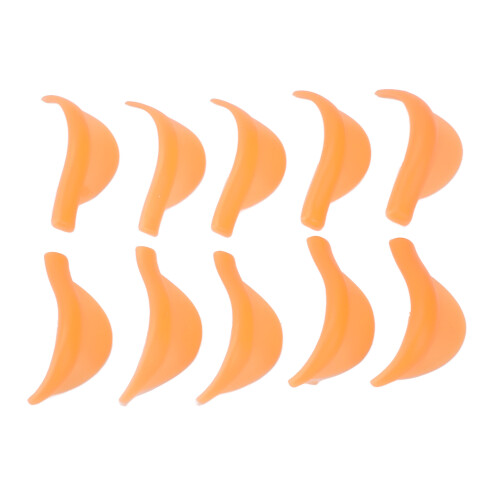 (Orange) 5 Paar Silikon Wimpernlockenwickler Wimpernlift 1