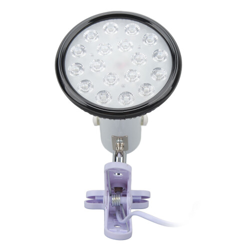 (Black EU Plug) UV Black Light 18 Stuks Lamp 110-240V EU Plug 2
