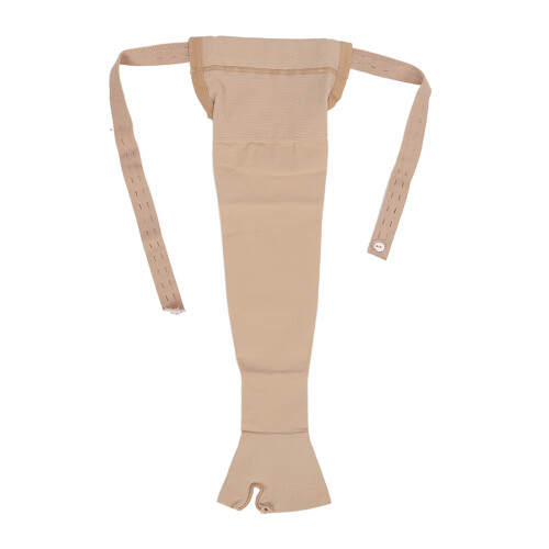 (Left Arm S) Soft Nylon Lymphedema Arm Sleeve Breathable XL