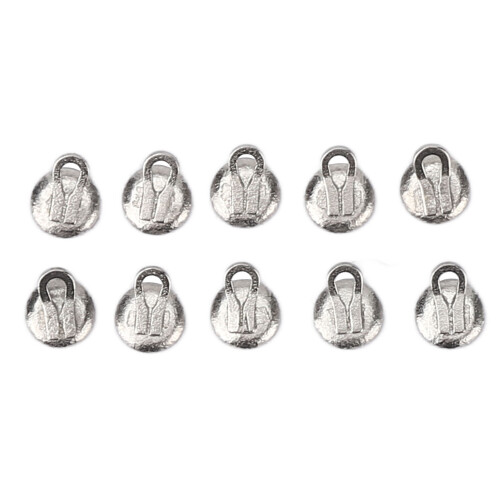 10x Dental Lingual Button Round Stainless Steel Ortho Ring