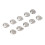 10x Dental Lingual Button Round Stainless Steel Ortho Ring 5
