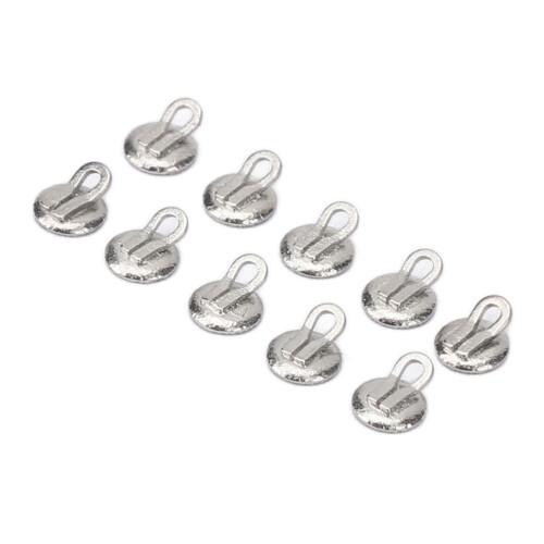 10x Dental Lingual Button Round Stainless Steel Ortho Ring 1