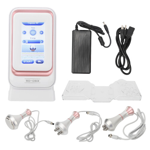 (US Plug) 3-in-1 80Khz Cellulite Fat Burner Touchscreen