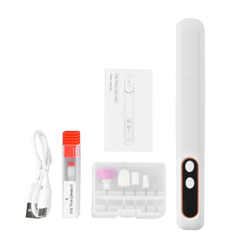 Nail Drill Portable Multifunctional Electric Nail File Set
