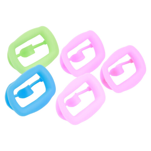 5 Pezzi Ritratore Guance in Silicone Morbido 1