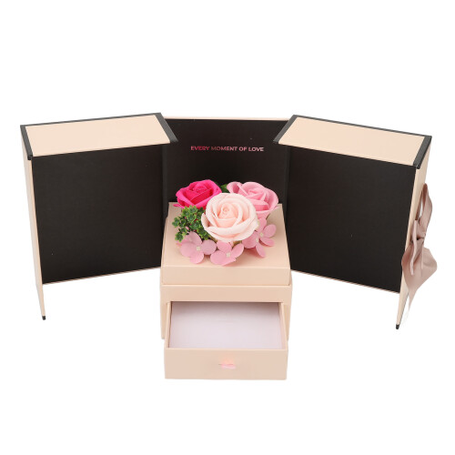 Artificial Flower Gift Box for Women Mom Girlfriend