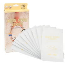 10pcs Blackhead Stickers Nose Deep Cleansing Pore Strips
