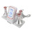 (US Plug) 3-in-1 80Khz Cellulite Fat Burner Touchscreen 4