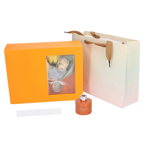 Diffuser-Geschenkbox mit Seife & Blumen, langanhaltender Raumduft