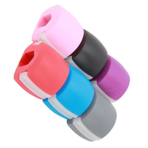 6pcs Silicone Jaw Exerciser Ball Face Chin Lifter 1