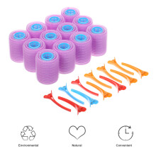 36-teiliges haareloses Lockenrollen-Set mit Clips