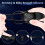 Wtoyu Silikon Vibrationsring 10 Modi USB IPX7 wasserdicht 4