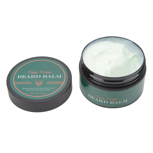 100g Herren Bartcreme Teebaumöl pflegend stylet weichmachend 1