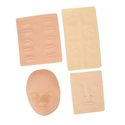 Face Tattoo Practice Skin Permanent 3D Silicone Training for Novices 1