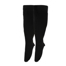 (3XL) Knee High Compression Socks 23-32mmHg Varicose Veins Support Black 3XL