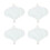 4pcs blue cotton reusable sanitary pads M size 2