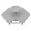 (Grey) Facial Exfoliating Brush Deep Cleansing Soft Silicone 1